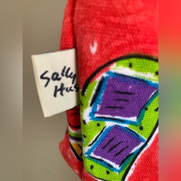 Sally Huss mini Bag Tote hearts rainbow colorful girlhoodcore - Picture 4 of 11